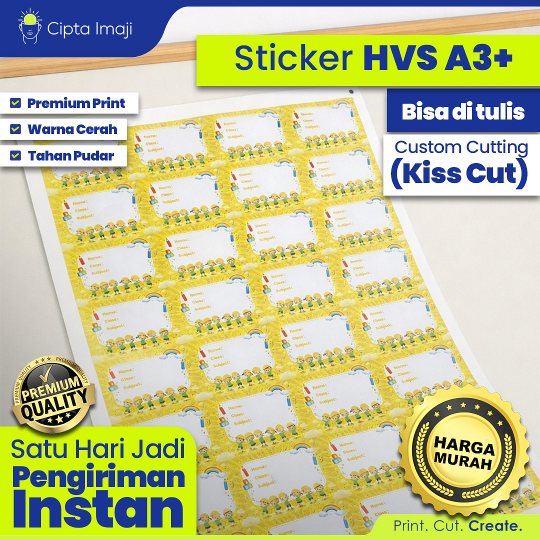 STIKER A3+ HVS